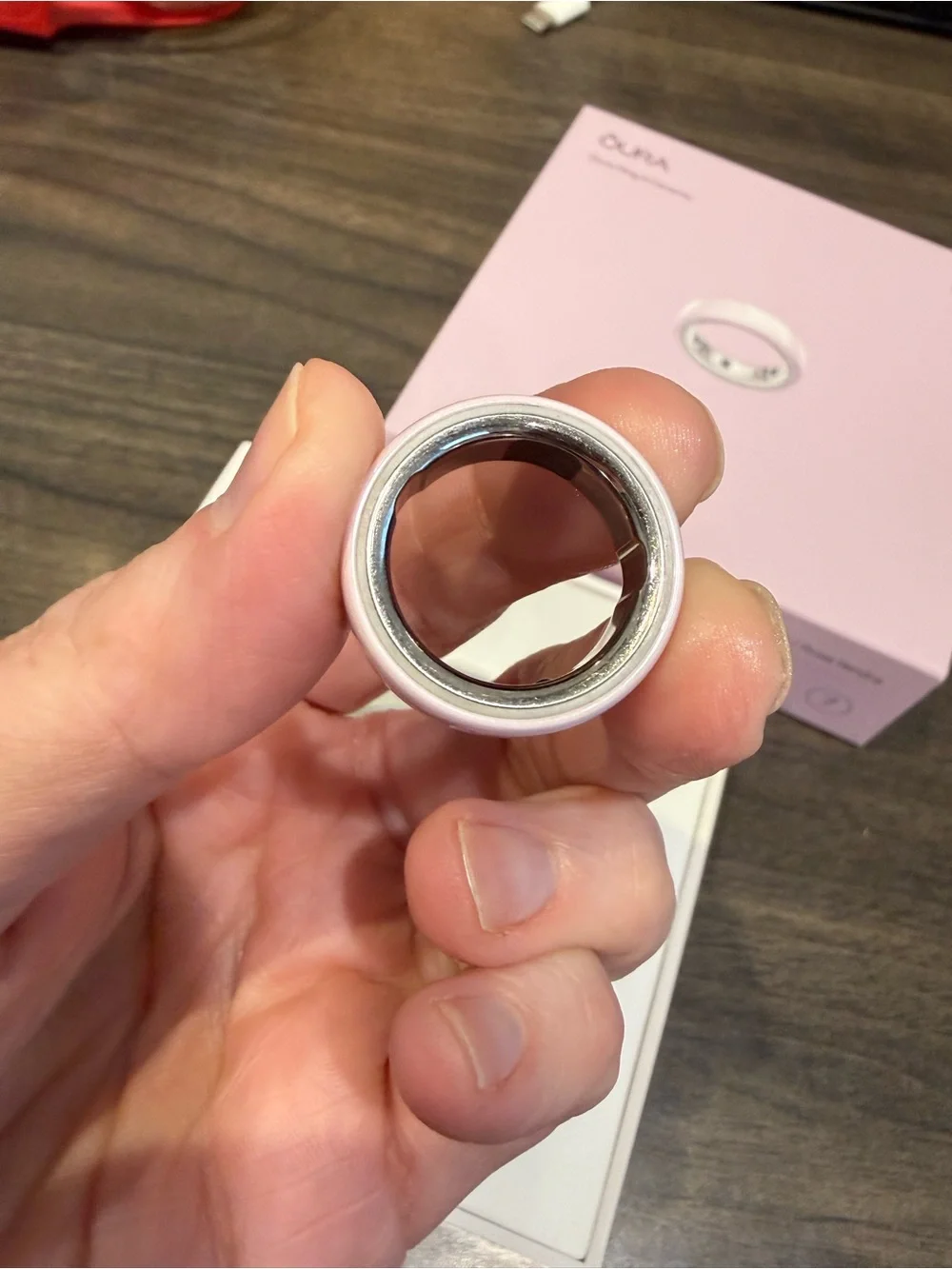 Oura Ring 4 Ceramic Size 7